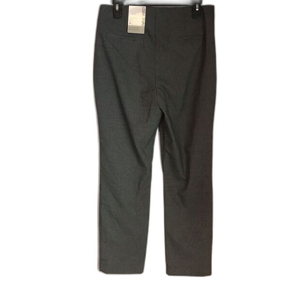 Nine West Pantsuit Women's Size 8 2-Piece Set Black Blazer & Black & White Pant - Picture 6 of 14